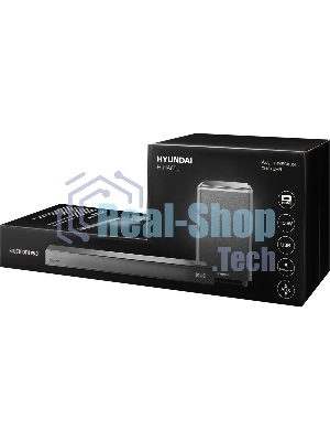 Микросистема Hyundai H-HA650 черный 150Вт FM USB BT SD/MMC/MS