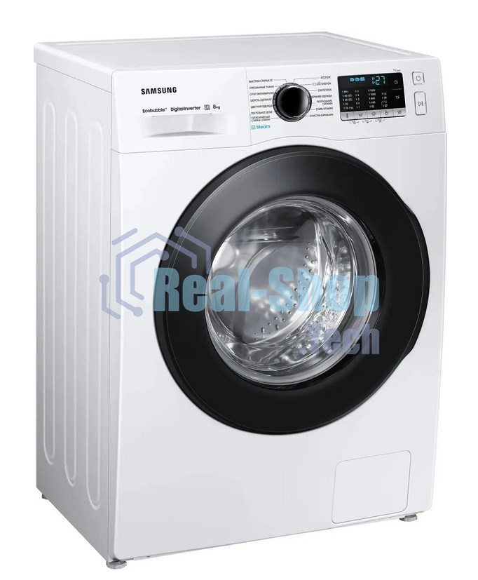 Стиральная машина Samsung WW80AGAS21AELP кл.:A фронт. макс.:8кг