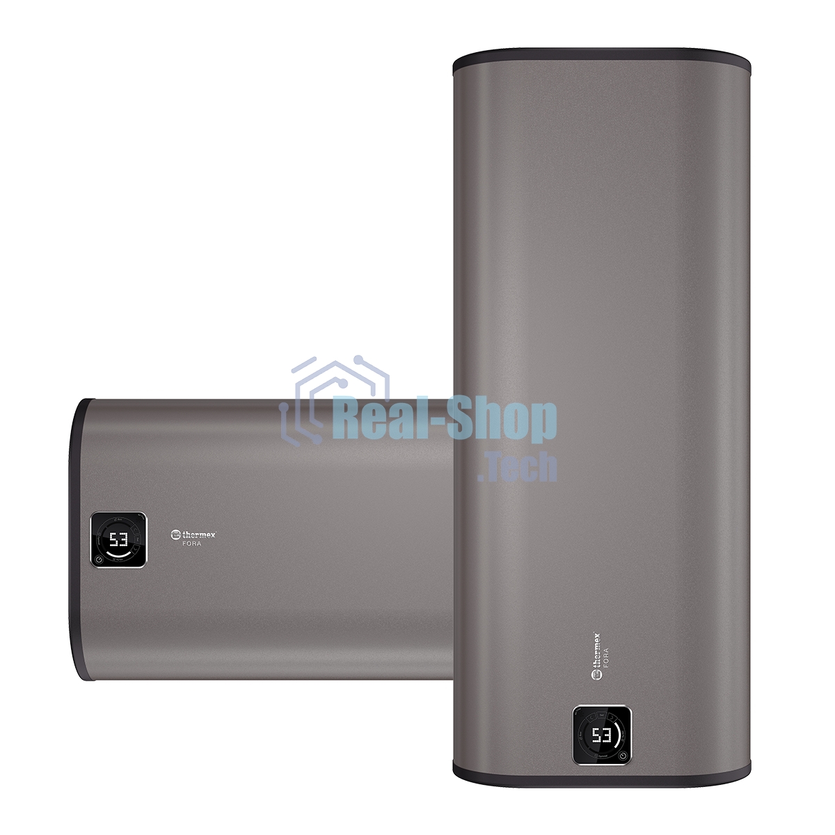 Водонагреватель Thermex Fora 100 2кВт 100л электрический настенный, серый