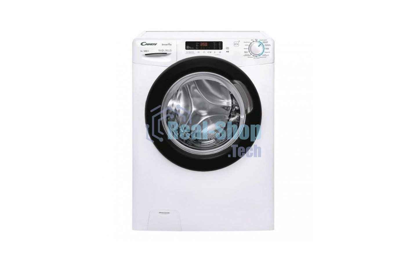 Стиральная машина CANDY Smart Pro CSH44183D/2-07 белый, загрузка фронтальная 8кг, 1200 об/мин., класс: A