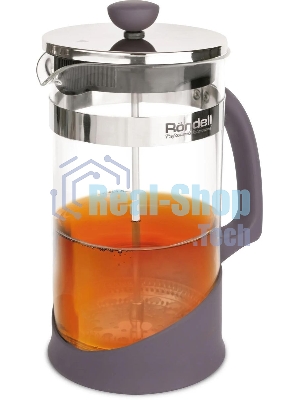Френч-пресс Rondell Akzent RDS-937, 0.6 л, стальной