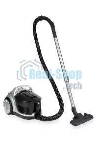 Пылесос Hyundai HYV-C2650 черный/серебристый, 380/2200 Вт, уборка сухая, пылесборник контейнер 3.5 л