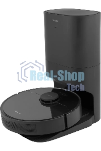 Робот-пылесос Dreame RLS6AD D10S Plus черный, 46 Вт, 5200 мА·ч Li-Ion, уборка сухая/влажная, пылесборник контейнер 0.4 л