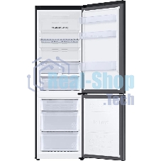 Холодильник Samsung RB34C675EBN/EF черный двухкамерный 230/114л морозилка снизу, No Frost