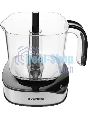 Соковыжималка Hyundai HY-JC4123 стальной/чёрный, цитрусовая, 30 Вт, 1200 мл, механическое