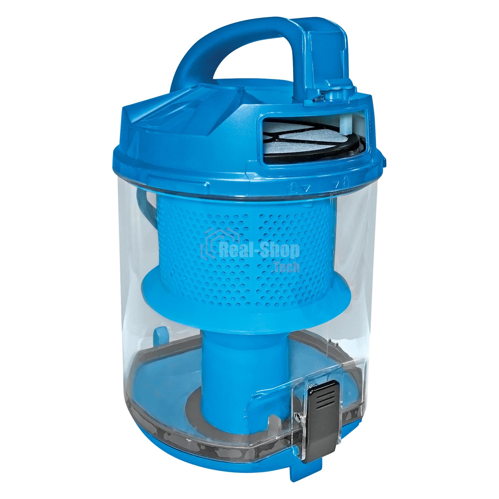 Пылесос BBK BV1506 синий, 320/2000Вт, уборка сухая, пылесборник циклон конейнер 2,5л