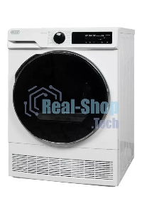 Сушильная машина DeLonghi DTD 8105 C FABIO белый, 8 кг, сушка - конденсационная, программ - 15, 59.6 x 84.5 x 56.3 см