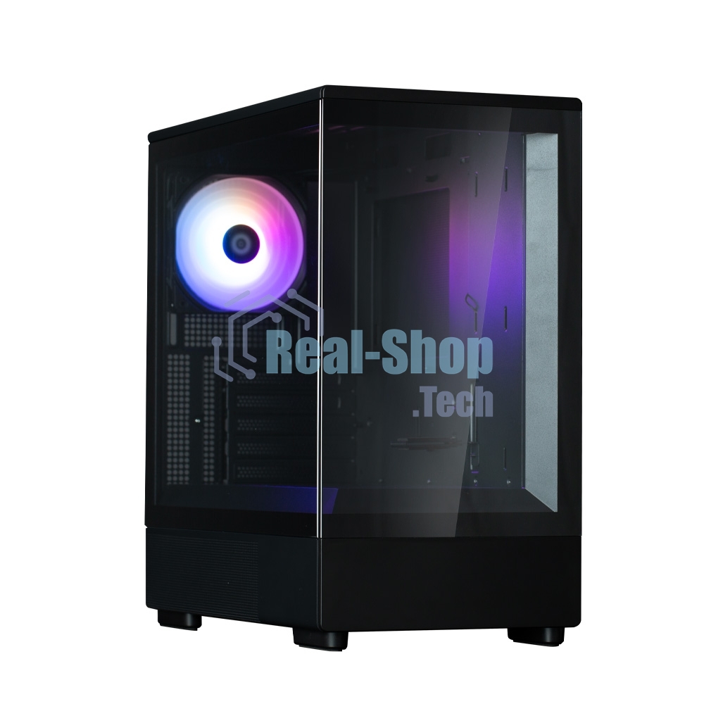 Компьютерный корпус ZALMAN P10, MATX, черный, WINDOW, 2x3.5