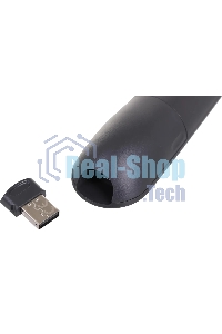 Презентер Logitech R500s Graphite черный, Bluetooth + 2.4 GHz, USB-ресивер, 3 программируемых кнопки, лазерная указка