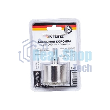 Коронка алмазная Kranz 55 мм с центровочным сверлом