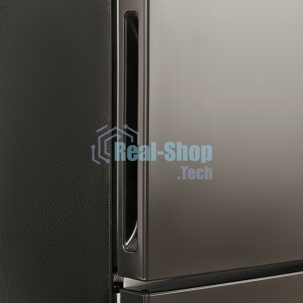 Холодильник Maunfeld MFF200NFSB10 Inverter черный двухкамерный 271/106 л морозилка снизу, NoFrost