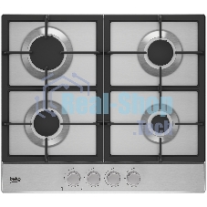 Газовая варочная панель Beko HIAG 64225 SX, нержавеющая сталь