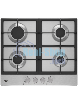 Газовая варочная панель Beko HIAG 64225 SX, нержавеющая сталь