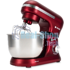 Миксер Vitek VT-PM0111 красный, стационарный, 1500 Вт, 4.5 л, 8 скоростей