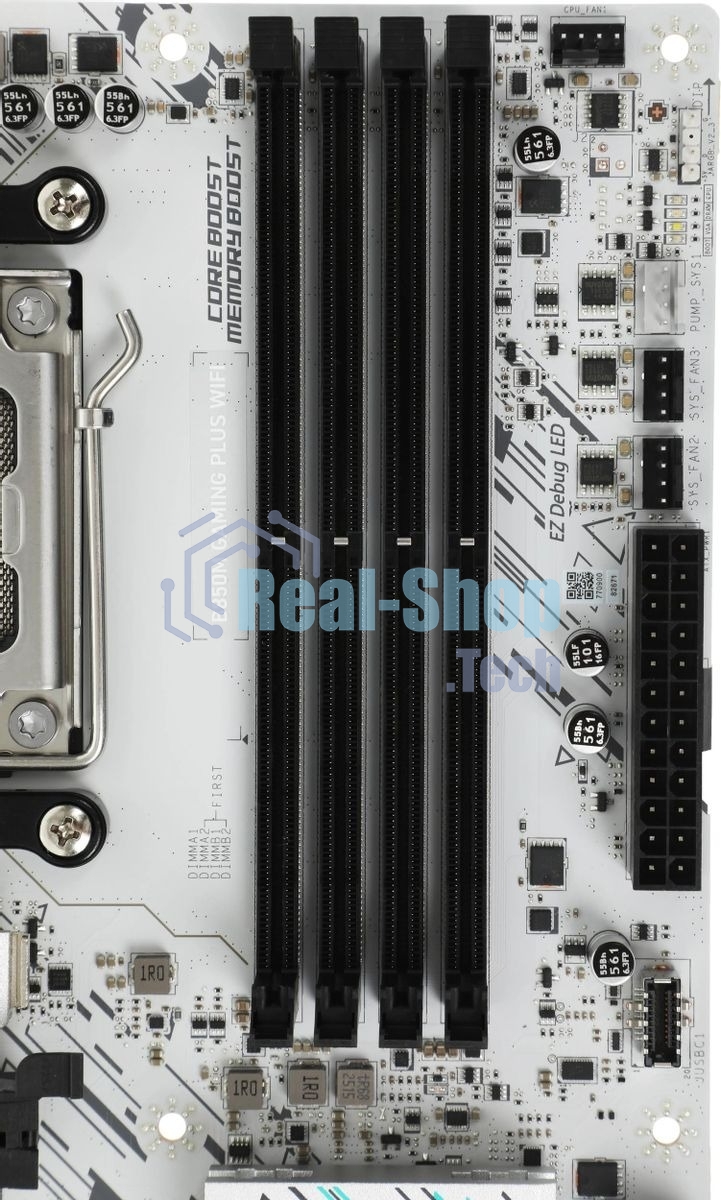 Материнская плата MSI B850M GAMING PLUS WIFI, AM5, AMD B850, 4xDDR5, 4xSATA, 2xM.2, 1xPCIe 5.0 x16, 1xPCIe 4.0 x4, 1xPCIe 3.0 x1, 1xDP, 1xHDMI, 1x5Gb LAN, Wi-Fi 7, Bluetooth 5.4, 3xUSB-C 10Gbps, 3xUSB-A 10Gbps, 3xUSB-A 5Gbps, 3x3.5 мм, 7.1, mATX