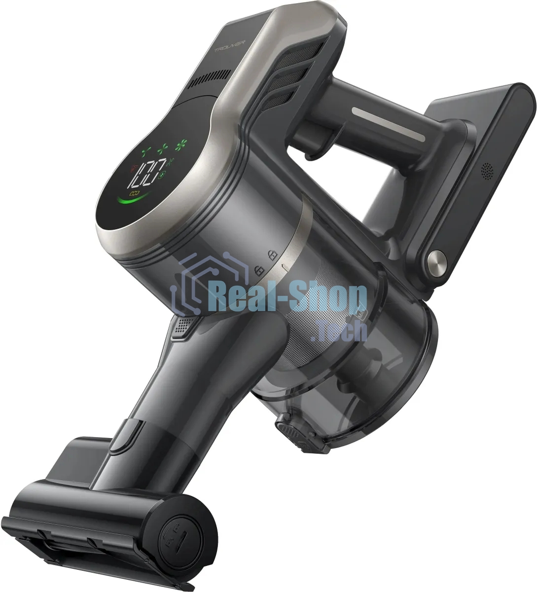 Пылесос ручной Dreame Trouver J40 460Вт серый/золотистый