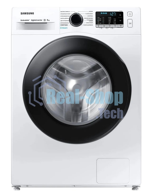 Стиральная машина Samsung WW80AGAS21AELP кл.:A фронт. макс.:8кг