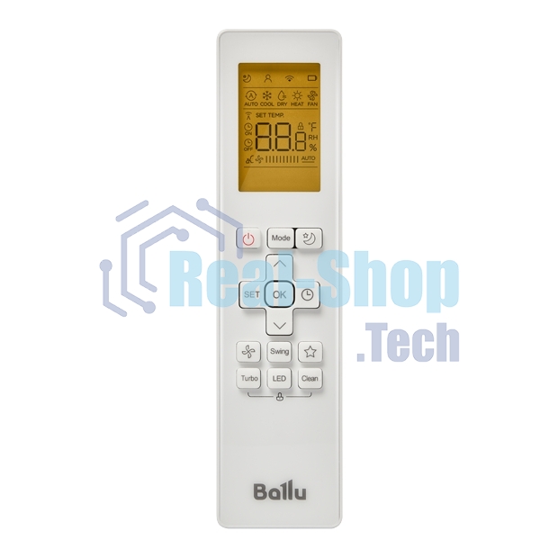 Внутренний блок сплит-системы Ballu BSO/in-09HN8_22Y 9000 BTU, 26 м², 23 дБ, охлаждение, обогрев, осушение, белый