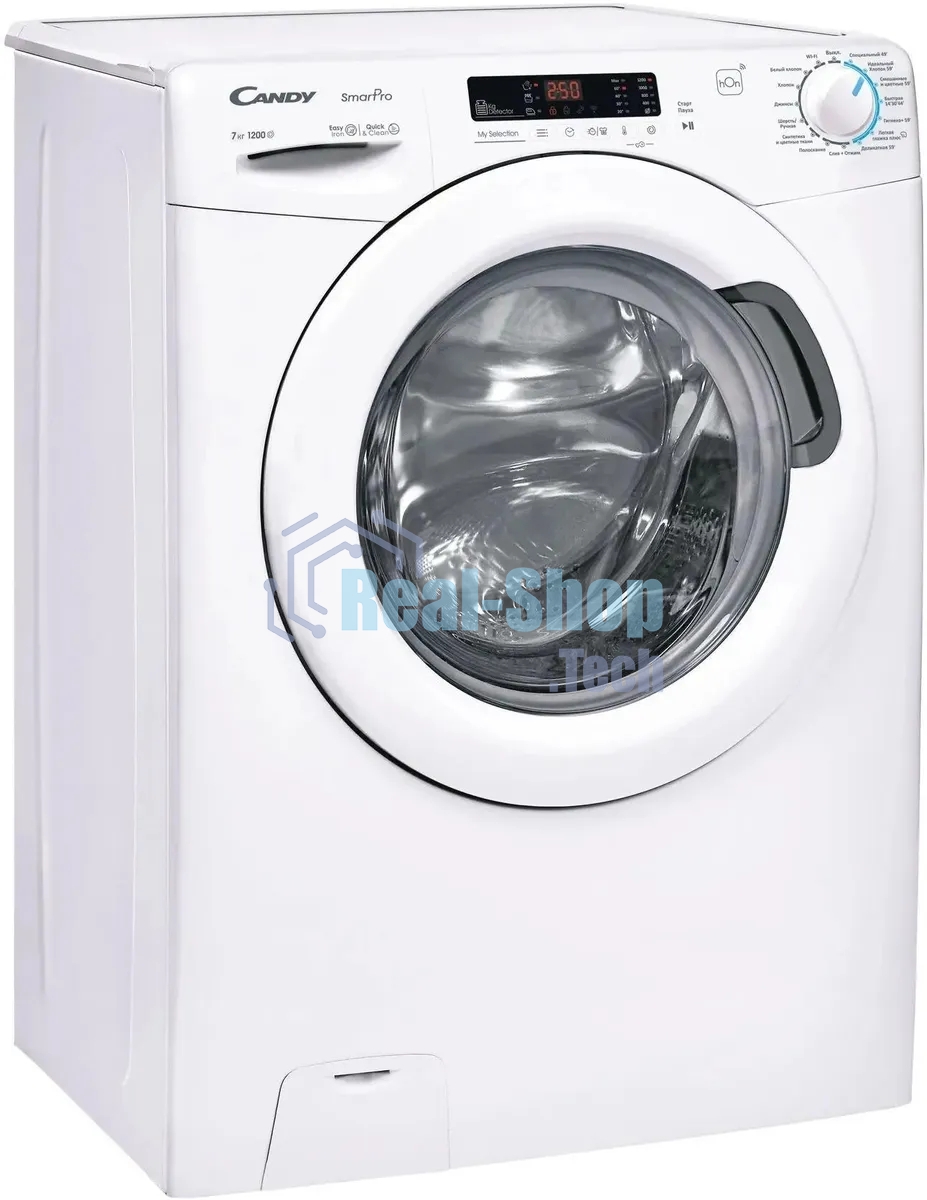 Стиральная машина Candy CSH41273DW/2-07 белый, загрузка фронтальная 7 кг, 1200 об/мин., класс: А
