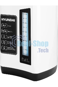Термопот Hyundai HYTP-3850 6л. 750Вт белый/черный