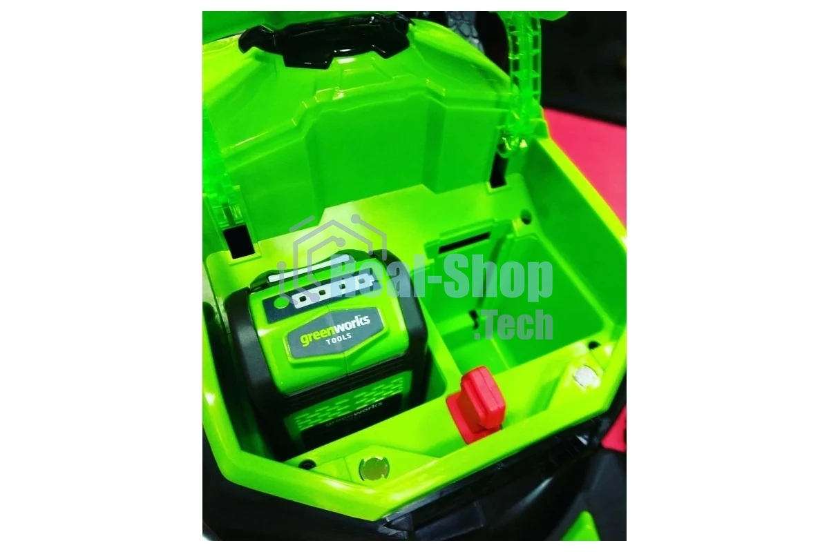 Газонокосилка аккумуляторная GreenWorks GD40LM46SP 40В, 46см, самоходная (без аккумуляторной батареи и зарядного устройства) (2506807)