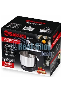 Миксер Sakura SA-6326CBK 500Вт