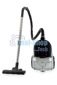 Пылесос Hyundai HYV-C2650 черный/серебристый, 380/2200 Вт, уборка сухая, пылесборник контейнер 3.5 л