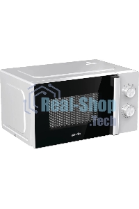 Микроволновая печь Gorenje MO17E1WH белый, 17 л, 700 Вт, переключатели - поворотный механизм