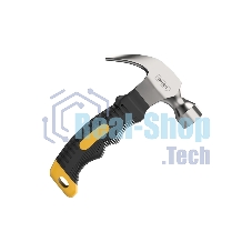 Молоток-гвоздодер укороченный Deli DL441008 250 гр, 160 мм, фиберглассовая рукоять