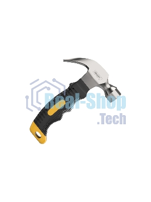 Молоток-гвоздодер укороченный Deli DL441008 250 гр, 160 мм, фиберглассовая рукоять