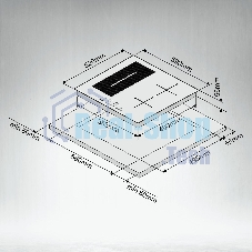 Индукционная варочная панель ARDO IM64B1FS2 черный