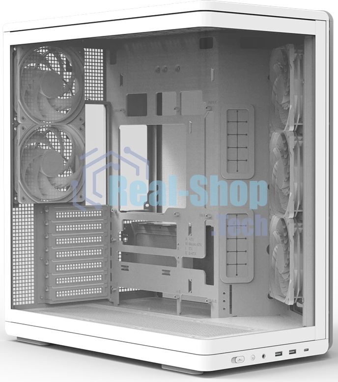 Компьютерный корпус ZALMAN MidTower P60 белый (ATX, без БП, 5x120мм ARGb fans, 1xUSB Type C, 2xUSB 3.0) (Zalman P60 белый)