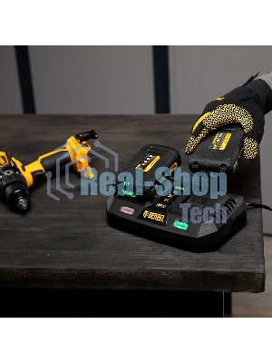 Устройство зарядное для аккумуляторов Denzel IBC-18-3.0-2, Li-Ion, 18В, 3,0 А, для двух батарей