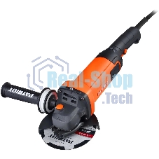 Угловая шлифовальная машина (УШМ) AG 128E диск 125мм двуручная пылезащищенная PATRIOT 110301129