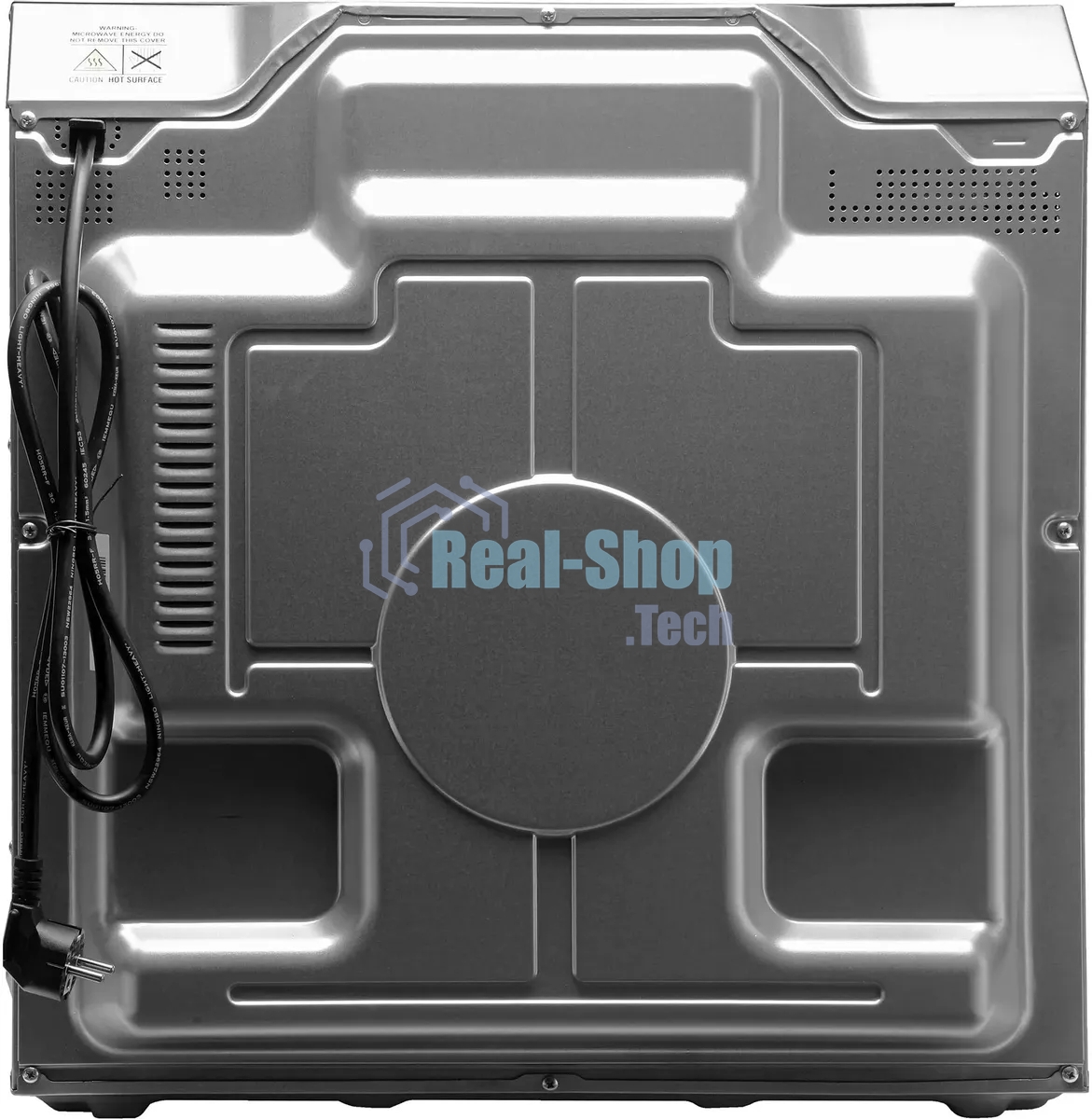 Духовой шкаф электрический Hyundai HMEO 6780 DX черное стекло/серебристый