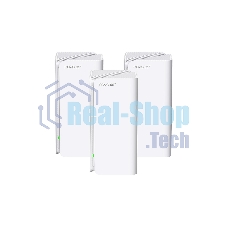 Трехдиапазонная гигабитная Wi-Fi Mesh система Tenda MX21 Pro (3-pack) AXE5700, 2,4/5/6 ГГц, до 5665 Мбит/с, 3x1 Гбит/с