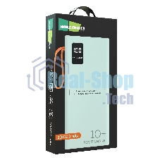 Портативный аккумулятор More choice (4620202550545) PB22-10 с кабелем 2USB 2.1A - 10000mAh белый