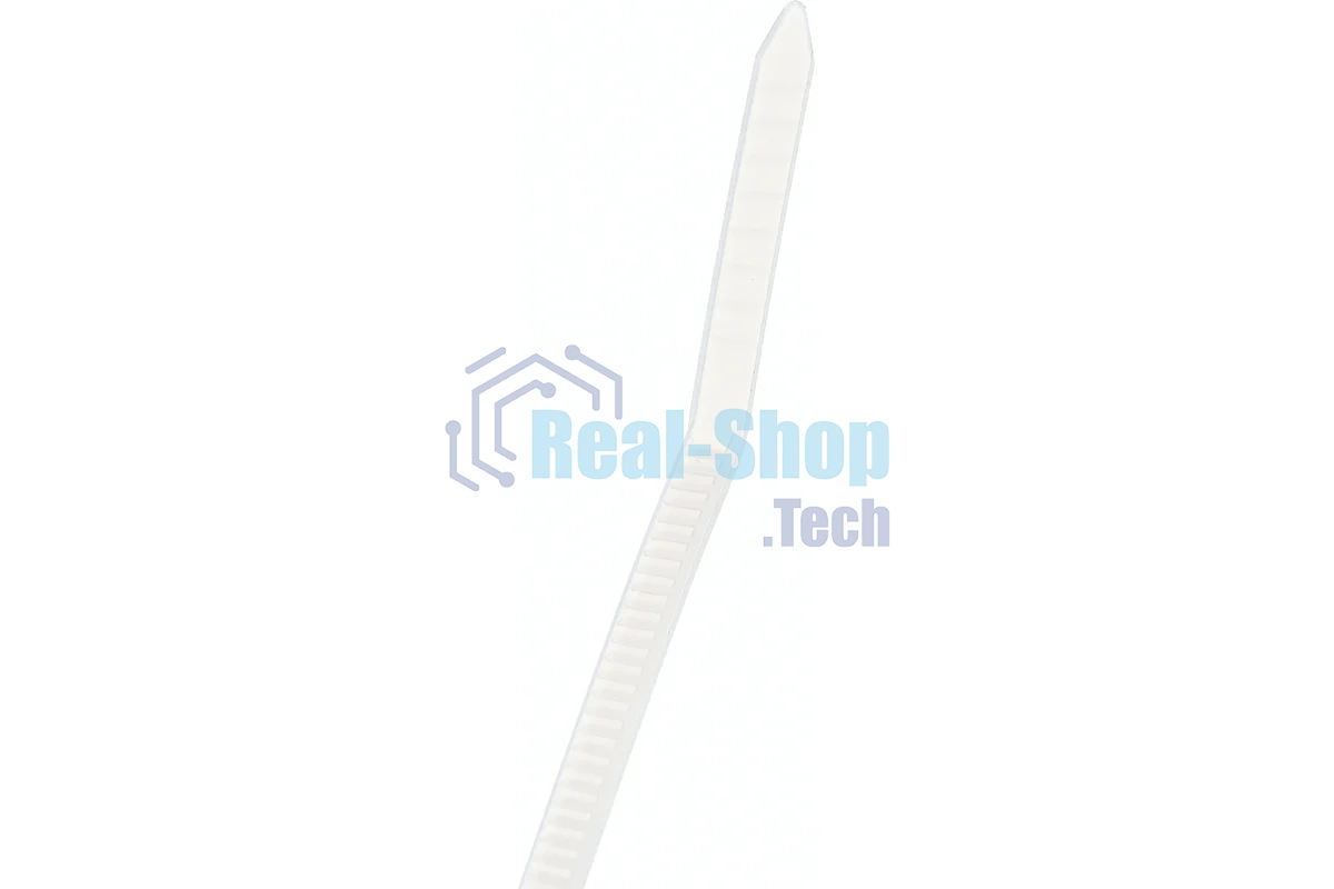 Стяжка нейлоновая неоткрывающаяся Hyperline GT-200IC, безгалогенная (halogen free), 200x3.6 мм, (100 шт)