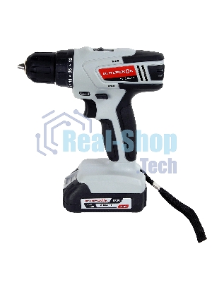 Дрель-шуруповерт ИНТЕРСКОЛ ДА-10/18ЭР 35 ПРОМО, 18 В, 2 Ач, 35 Нм, щеточный