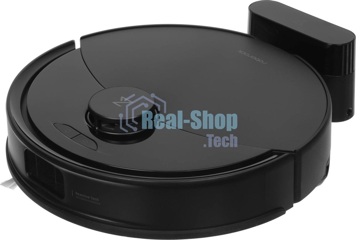 Робот-пылесос Roborock Q8 Max Pro черный, 5200 мAч Li-Ion, уборка сухая/влажная, пылесборник контейнер 0.5 л