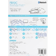Мышь беспроводная A4Tech Fstyler FB10C зеленый, 2000 dpi, радиоканал, Bluetooth, USB, кнопки - 4