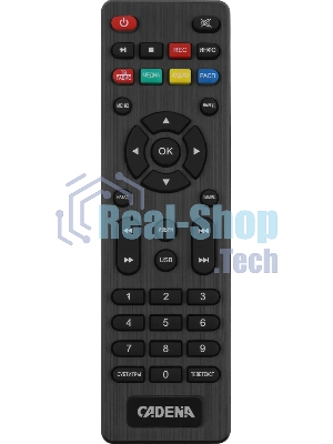Приставка для цифрового ТВ Cadena CDT-2388S черный, DVB-T2, DVB-T, HDMI, USB 2.0