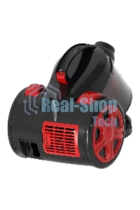 Пылесос Blackton Bt VC1802B серый/красный, 350 Вт, сухая уборка, пылесборник контейнер 2 л