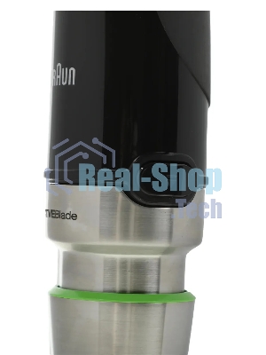 Блендер погружной Braun MQ9135XI черный/серебристый