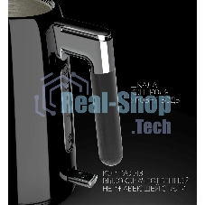 Чайник электрический Polaris PWK 1746CA Water Way Pro 1.7л. 2200Вт черный (корпус: нержавеющая сталь)