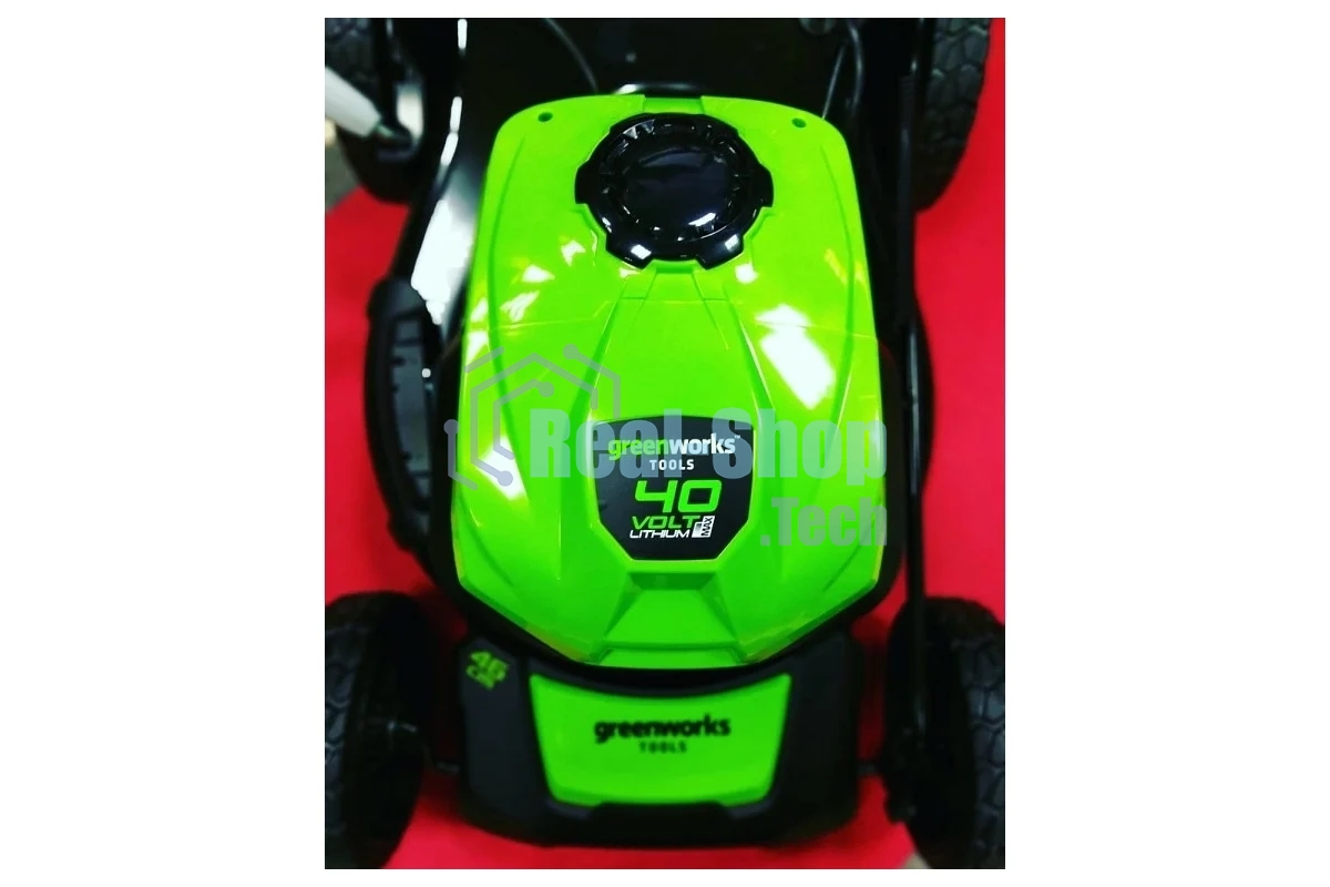 Газонокосилка аккумуляторная GreenWorks GD40LM46SP 40В, 46см, самоходная (без аккумуляторной батареи и зарядного устройства) (2506807)