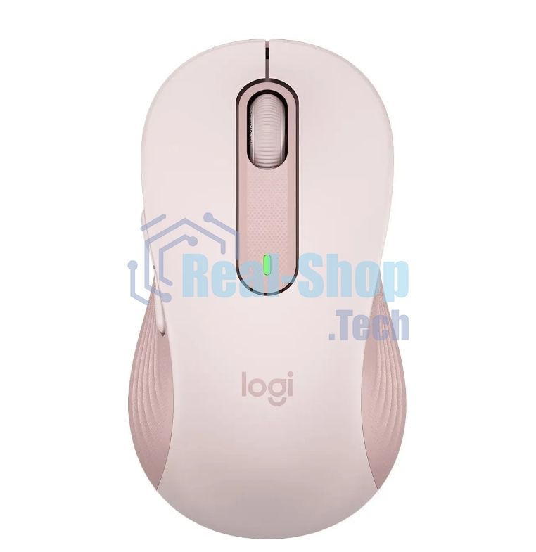 Мышь беспроводная Logitech Signature M650 розовый, 4000 dpi, радиоканал, Bluetooth, USB, кнопки - 5
