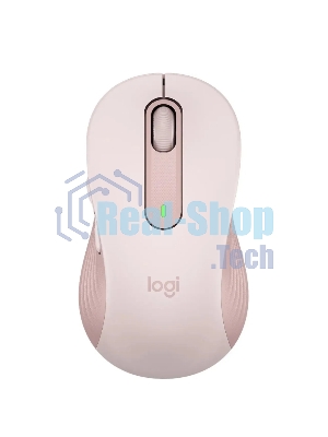 Мышь беспроводная Logitech Signature M650 розовый, 4000 dpi, радиоканал, Bluetooth, USB, кнопки - 5