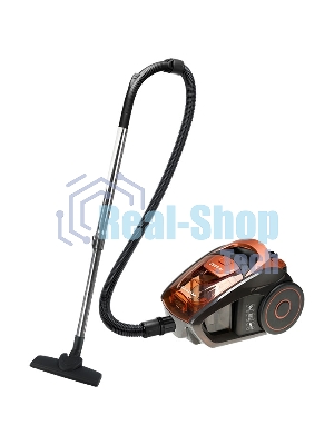 Пылесос Delta Аксинья КС-7000 оранжевый, 350/2000 Вт, уборка сухая, пылесборник контейнер, 1,5 л