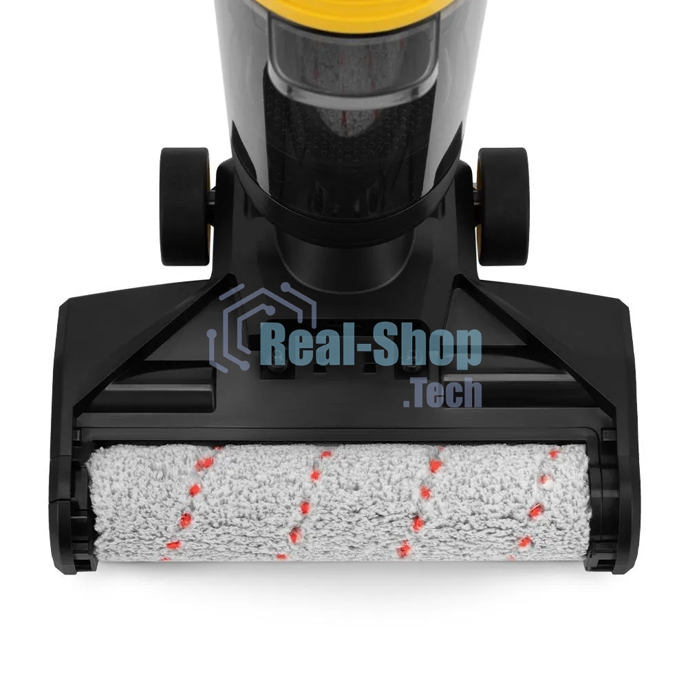 Пылесос моющий Kitfort КТ-5258 280Вт черный/желтый